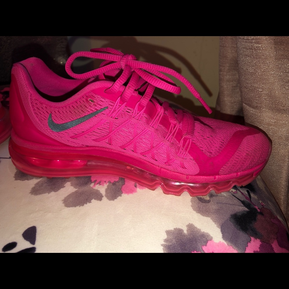 Nike Air Max 2015 698903-600 Pink Running Shoes